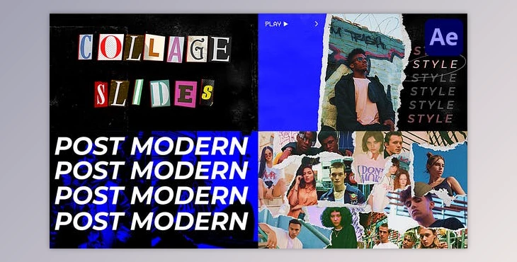 Download Aesthetics Collage for After Effects (Videohive 44063501) - AE Project