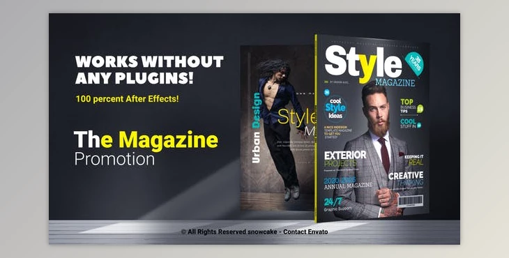 Download The Magazine Promotion (Videohive 23496590) - AE Project
