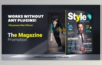 Download The Magazine <span class='badge badge-warning'>Promotion</span> (<span class='badge badge-warning'>Videohive</span> 23496590) - AE <span class='badge badge-warning'>Project</span>