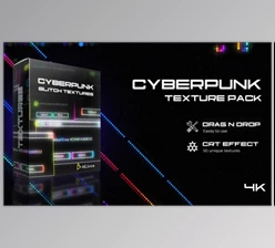Download Cyberpunk Glitch Texture Pack AEJuice