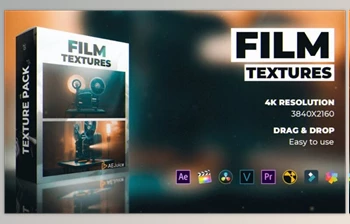 Download Film Textures for After Effects and Premiere Pro <span class='badge badge-warning'>AEJuice</span>