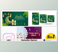 Download Ramadan Opener 5 in 1 (Videohive 43988778) - AE Project