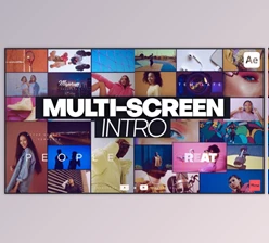 Download Multi-Screen Intro (Videohive 43901760) - AE Project