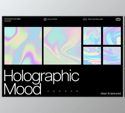 Download Holographic Mood Textures Creativemarket - 12718181