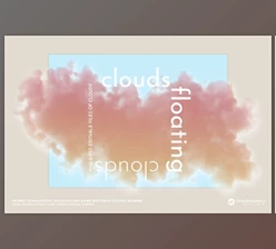Download Floating Colorful Clouds | PNG/PSD Creativemarket - 10314776