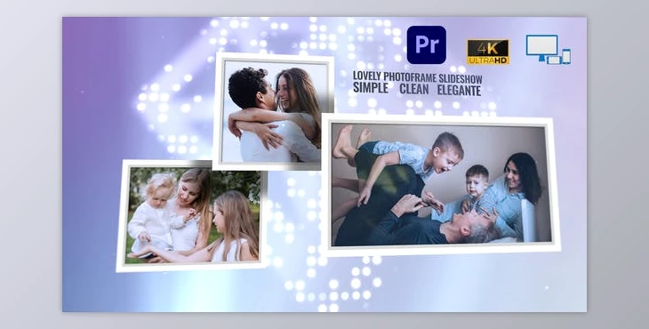 Download Lovely Photo Frame Slideshow – Premiere Pro (Videohive 43669798) - PR Project
