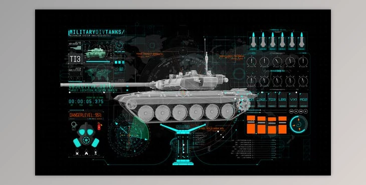 Download HUD Info Miltary Tank (Videohive 44256787) - AE Project