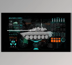 Download HUD Info Miltary Tank (Videohive 44256787) - AE Project