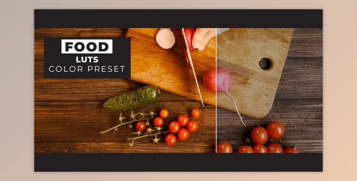 Download Food LUTs (Videohive 43419539)