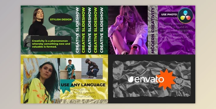Download Design Slideshow for DaVinci Resolve (Videohive 43384313)