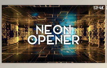 Download <span class='badge badge-warning'>Neon</span> Opener (Videohive 44198039) - AE Project