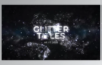 Download Luxury Silver <span class='badge badge-warning'>Glitter</span> Titles (Videohive 44317131) - AE Project