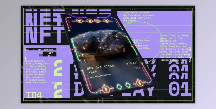 Download NFT Intro Display (Videohive 44025660) - AE Project