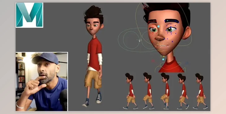 Download Cartoon Animation Course – Animating a Walk Cycle On The Spot By Opi Chaggar