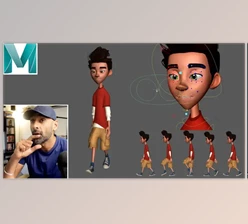 Download Cartoon Animation Course – Animating a Walk Cycle On The Spot By Opi Chaggar