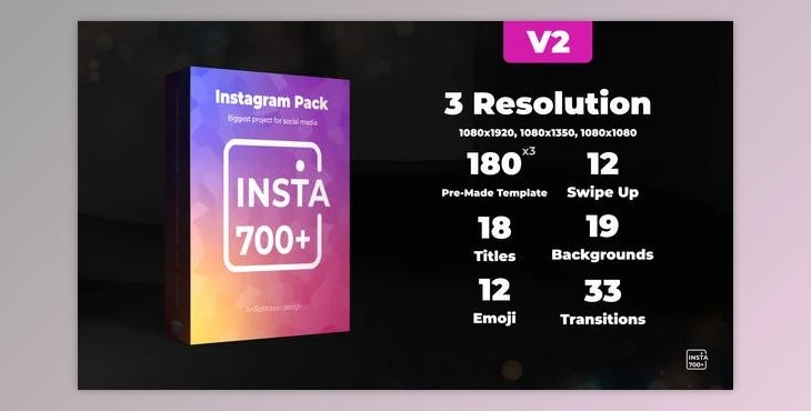 Download Instagram Stories Pack V2 (Videohive 23199973) - AE Project