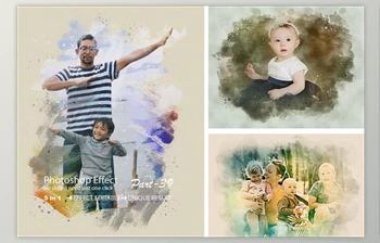 Download Family Photo <span class='badge badge-warning'>Effect</span> Template <span class='badge badge-warning'>CreativeMarket</span> - 12171473