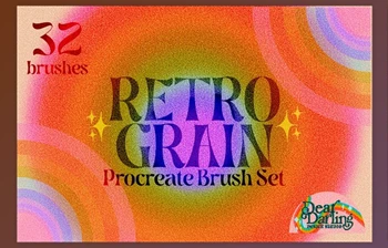 Download Retro Grain <span class='badge badge-warning'>Procreate</span> <span class='badge badge-warning'>Brush</span> Set <span class='badge badge-warning'>CreativeMarket</span> - 12726140