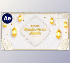 Download Ramadan Gold Titles (Videohive 44455486) - AE Project