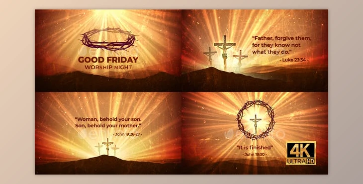 Download Good Friday Easter Worship Opener (Videohive 44461995) - AE Project