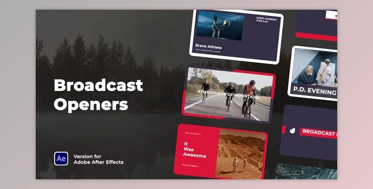 Download Broadcast Openers (Videohive 44420183) - AE Project