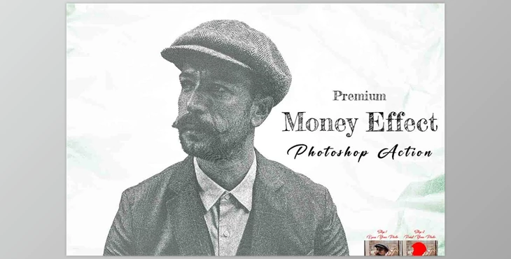 Download Premium Money Effect Photoshop Action