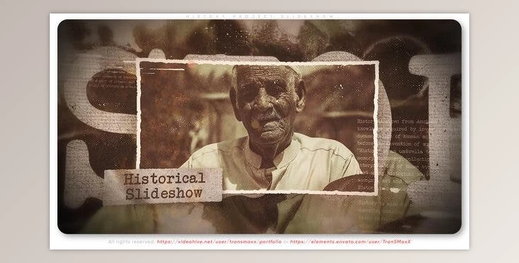 Download History Project Slideshow (Videohive 44457445) - AE Project