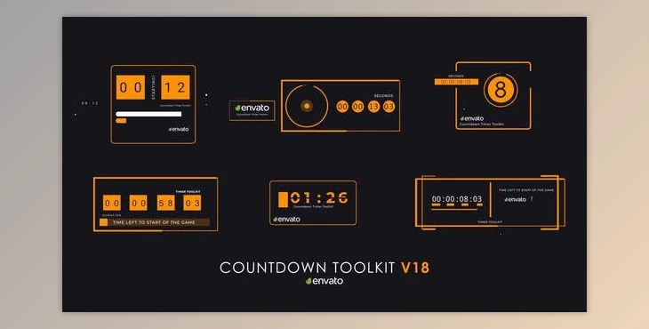 Download Countdown Timer Toolkit V18 (Videohive 44568439) - AE Project