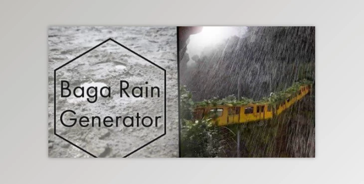 Download Blender Plugin – Baga Rain Generator