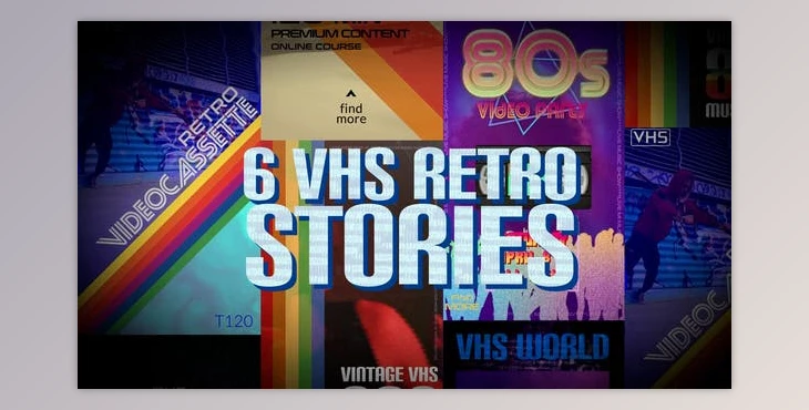 Download VHS Retro Stories (Videohive 44528086) - AE Project