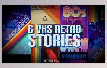 Download <span class='badge badge-warning'>VHS</span> Retro Stories (Videohive 44528086) - AE Project