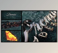 Download Gold-Silver-Metal And Hot Stone (Videohive 41499286) - AE Project