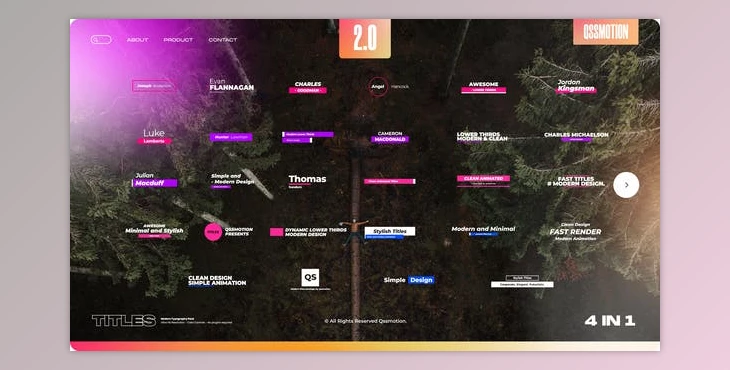Download Titles Bundle 2.0 (Videohive 44654116) - AE Project