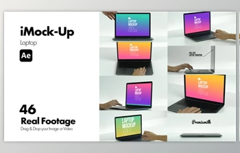 Download iMock-Up <span class='badge badge-warning'>Laptop</span> for After Effects (Videohive 44762438) - AE Project