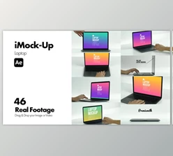 Download iMock-Up Laptop for After Effects (Videohive 44762438) - AE Project