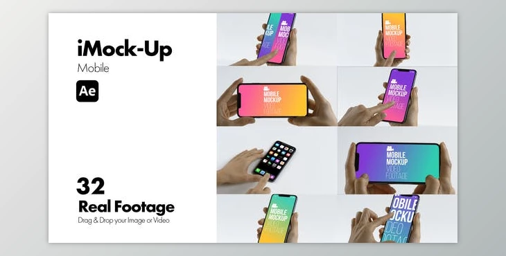 Download iMock-Up Mobile for After Effects (Videohive 44762356) - AE Project
