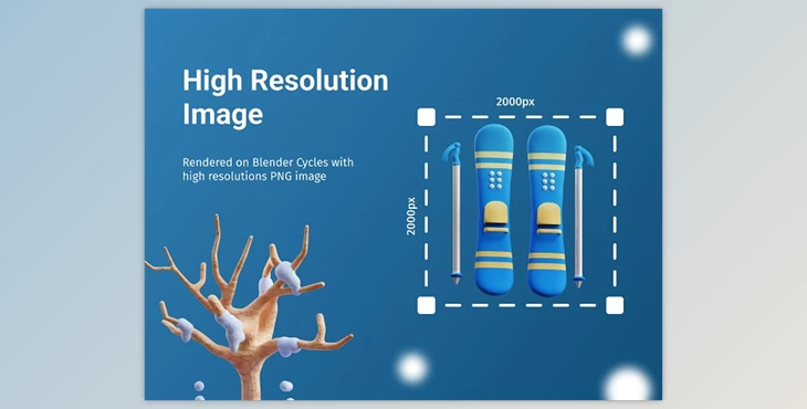 Download 3D Winter Transparent PNG