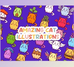 Download Amazing Cat Illustrations