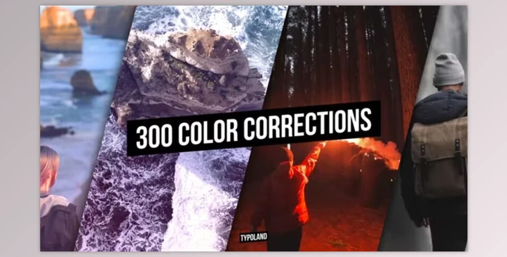Download Motion Array 300 Color Correction