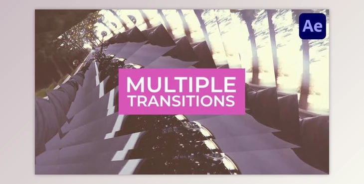 Download Multiple Transitions for After Effects (Videohive 44676064) - AE Project