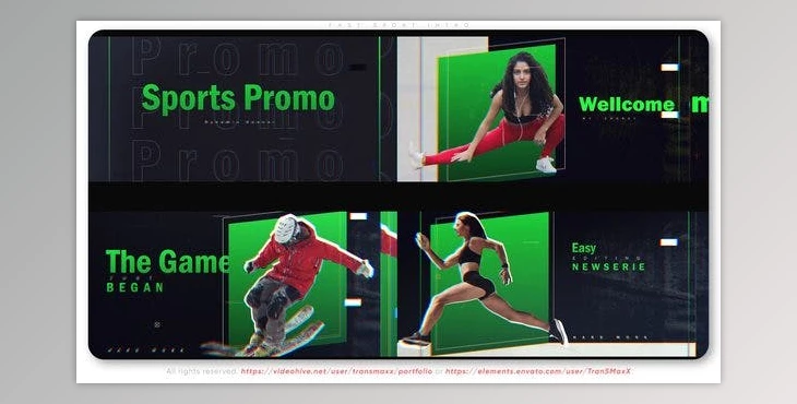 Download Fast Sport Intro (Videohive 44552995) - AE Project