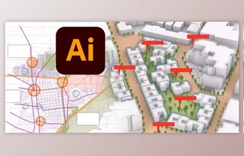 Download Architectural Representation with Adobe <span class='badge badge-warning'>Illustrator</span> Beginner