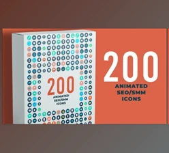 Download Motion Array 200 Animated Icons