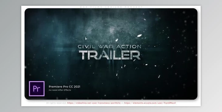 Download War Films Trailer Project (Videohive 38947381)