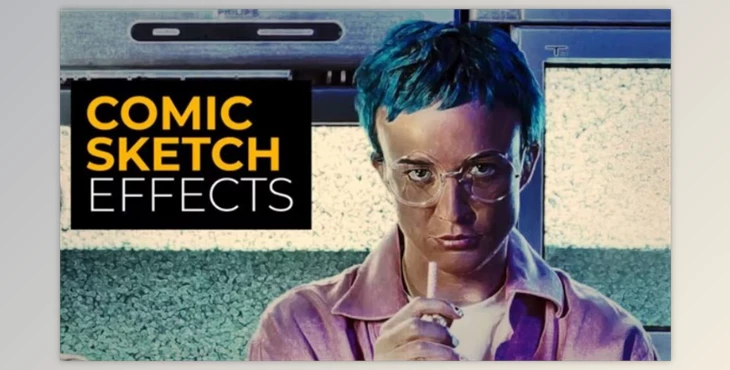 Download Motion Array Comic Sketch Effects