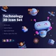 Download UI8 – 3D Technology Icon Set