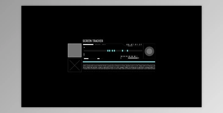 Download HUD Screen Tracker 1 (Videohive 44794400) - AE Project