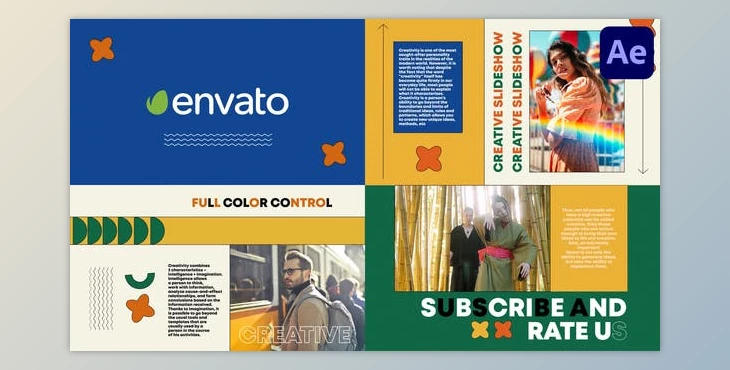 Download Colorful Creative Slideshow for After Effects (Videohive 44812850) - AE Project