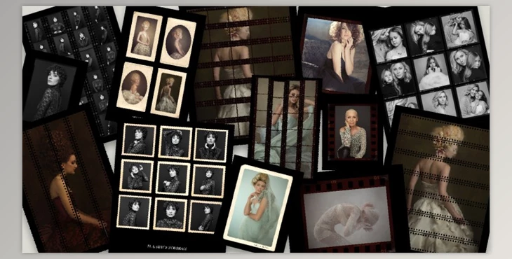 Download The Portrait Masters – Contact Sheets & Vintage Photo Print Edges