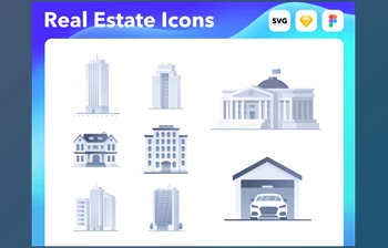 Download <span class='badge badge-warning'>UI8</span> – Web <span class='badge badge-warning'>Icons</span> Real Estate